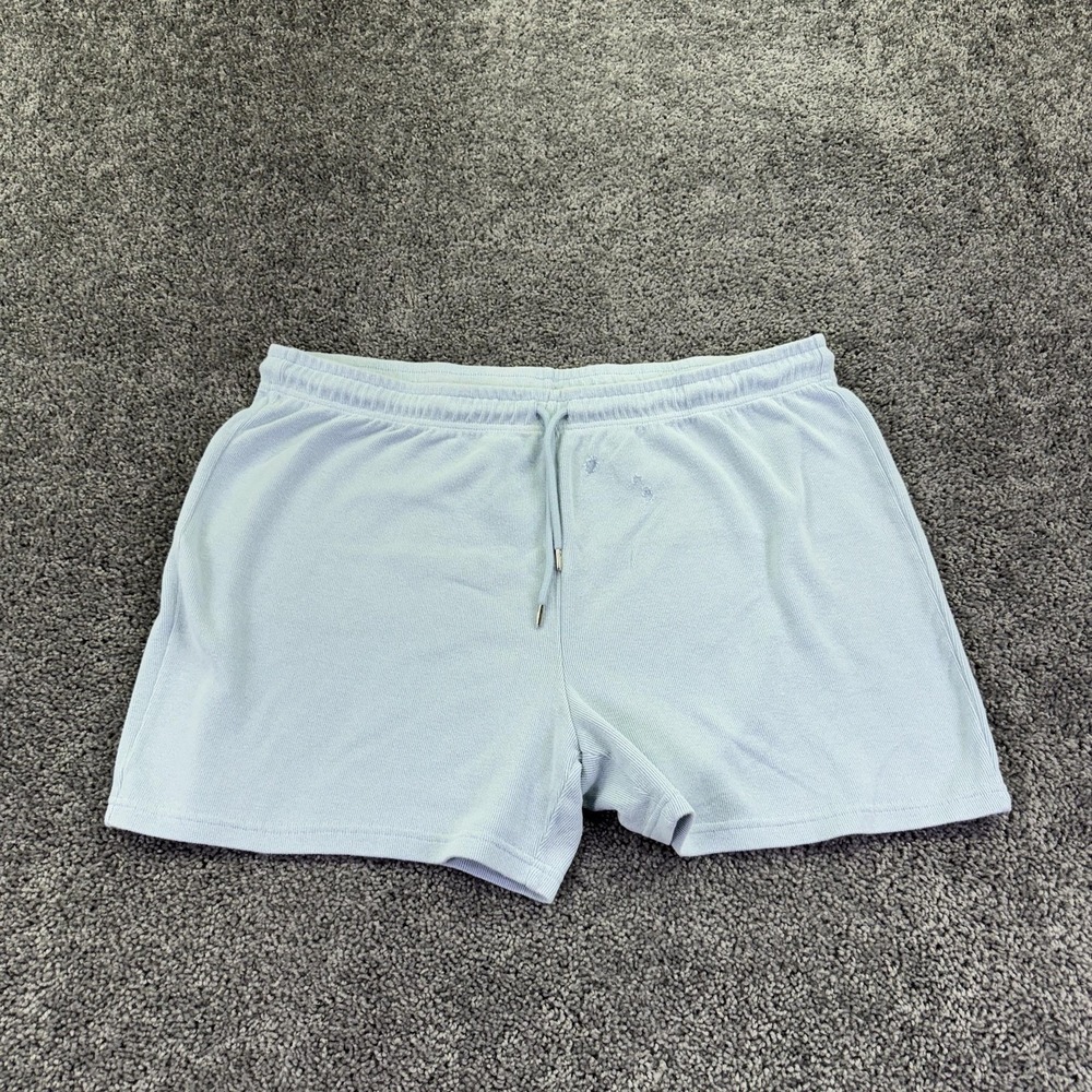 Buffalo David Bitton Shorts Mens 2XL Blue Sweat Elastic Waist Drawstring Lounge